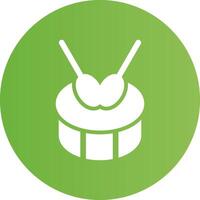 Drum Creative Icon Design vector