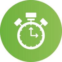 Timer Creative Icon Design vector