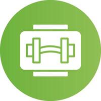 Gym Creative Icon Design vector