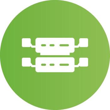 diseño de icono creativo de base de datos vector