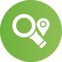 Search Creative Icon Design vector