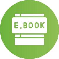 Ebooks Creative Icon Design vector