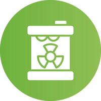 Toxic Waste Creative Icon Design vector