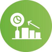 Predictive Analytics Creative Icon Design vector