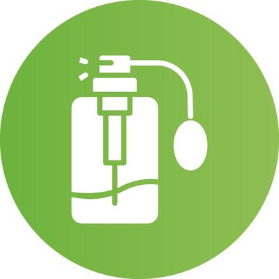 Glyph Circle light green Gradient