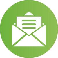 Email Creative Icon Design vector