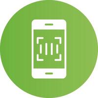 Barcode Creative Icon Design vector
