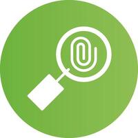 Evidence Creative Icon Design vector