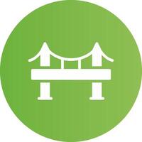 Bridge Creative Icon Design vector