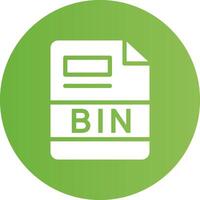 BIN Creative Icon Design vector