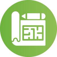 Blueprint Creative Icon Design vector