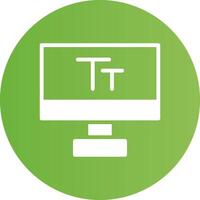 Text Edit Creative Icon Design vector