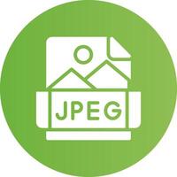 Jpeg Creative Icon Design vector