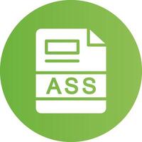 ASS Creative Icon Design vector