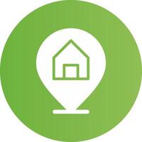 Property Location Creative Icon Design vector