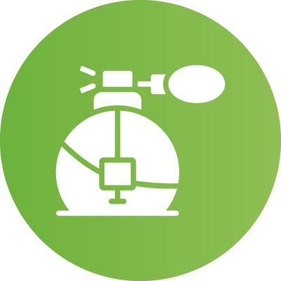 Glyph Circle light green Gradient