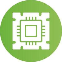 Processor Creative Icon Design vector