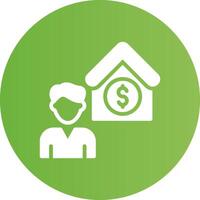 Broker Dealer Creative Icon Design vector