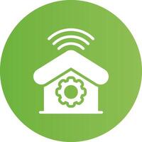 Home Automation Creative Icon Design vector
