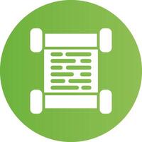 Scroll Creative Icon Design vector