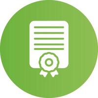 Business Permit Creative Icon Design vector