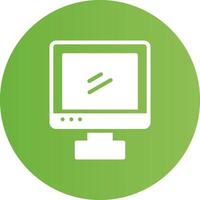 Computer Creative Icon Design vector
