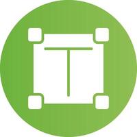 Text Box Creative Icon Design vector