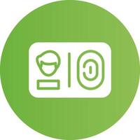 Smart Card Creative Icon Design vector