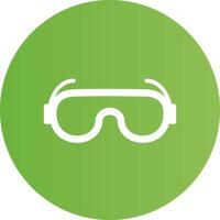 Lab Goggles Creative Icon Design vector