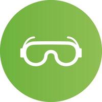 Lab Goggles Creative Icon Design vector