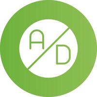 Ad Blocker Creative Icon Design vector