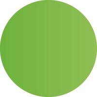 Glyph Circle light green Gradient vector