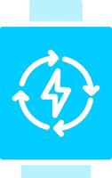 Line two Blue Colour vector