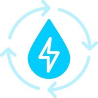 Line two Blue Colour vector