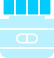 Line two Blue Colour vector