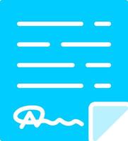 Line two Blue Colour vector