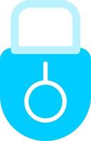 Line two Blue Colour vector
