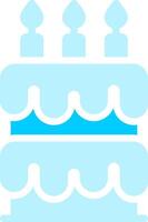 Line two Blue Colour vector