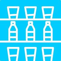 Line two Blue Colour vector
