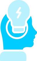 Line two Blue Colour vector