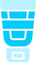 Sunscreen Creative Icon Design vector