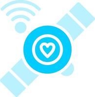 Line two Blue Colour vector