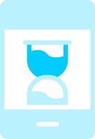 Line two Blue Colour vector