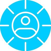 Targeting Creative Icon Design vector