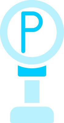Parking Sign Creative Icon Design