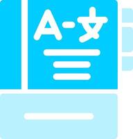 Language Learning Creative Icon Design vector