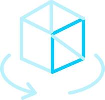 3d Creative Icon Design vector