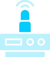 Wifi Router Creative Icon Design vector