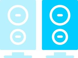 Speakers Creative Icon Design vector