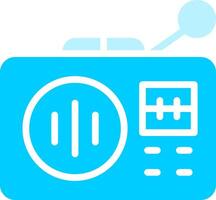 Line two Blue Colour vector